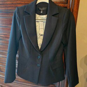 White House Black Market blazer in black size 2